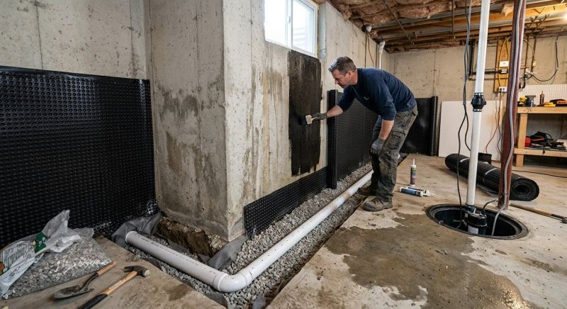 Cellar Waterproofing in Grand Rapids, MI